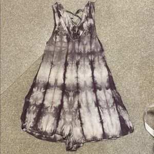 Tie die romper